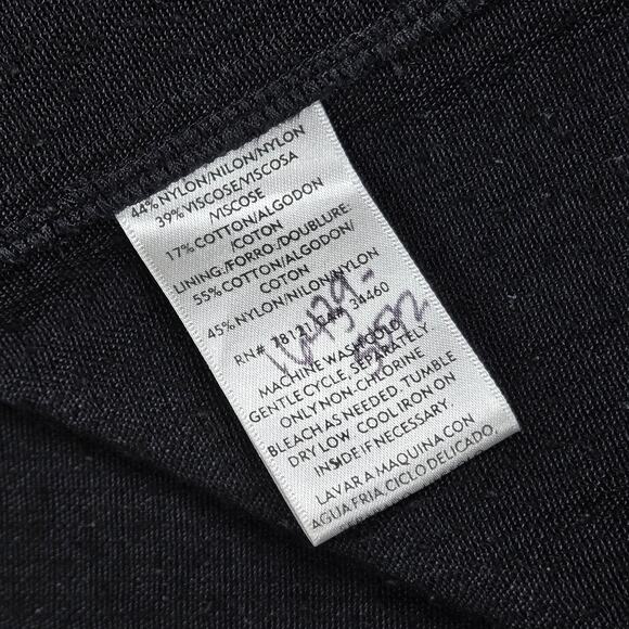 Eileen Fisher Full Zip Jacket Womens‎ Large Nylon Viscose Cotton Blend J33 - Picture 4 of 7